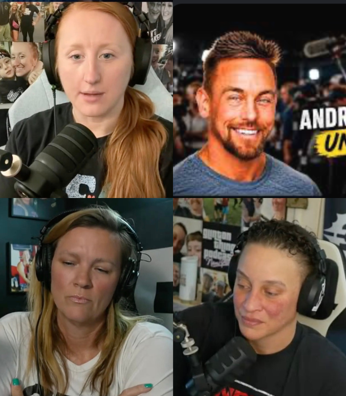 Podcast style graphic teasing tension between Dense Updates and Andrew Hiller