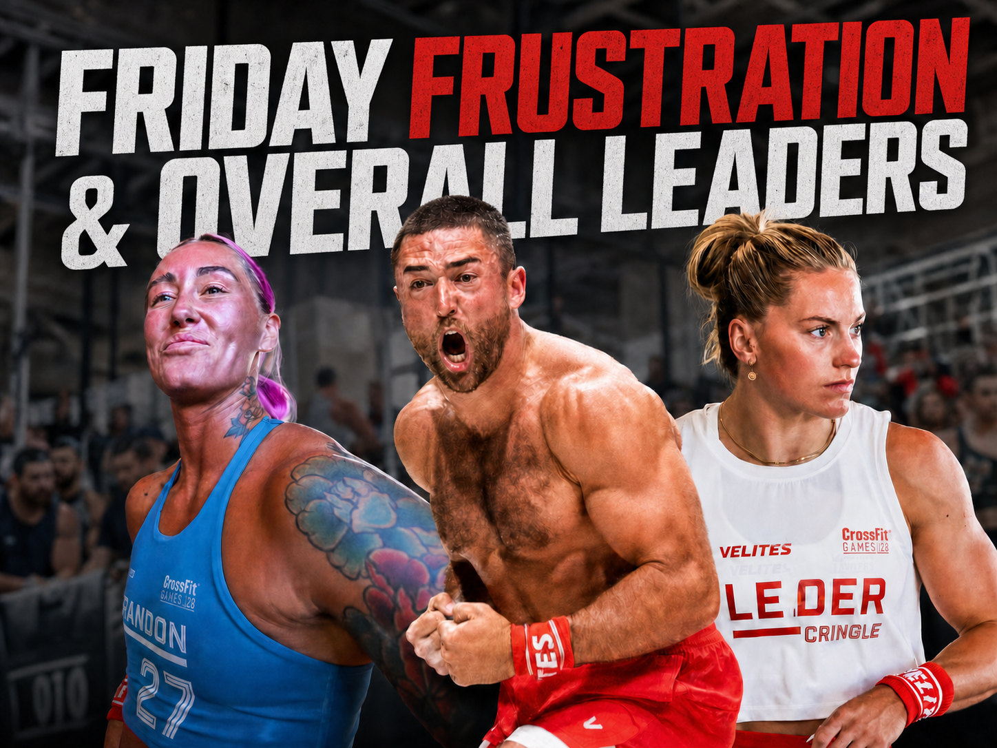 CF Network YouTube coverage from inside SAP Arena during the CrossFit Games