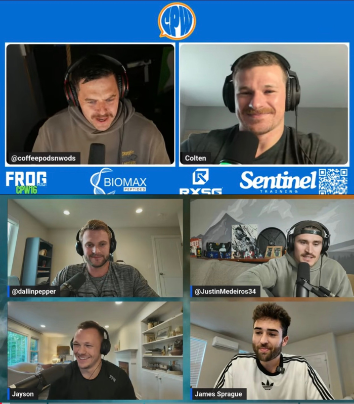 Colten Mertens and Jayson Hopper CrossFit gossip story graphic