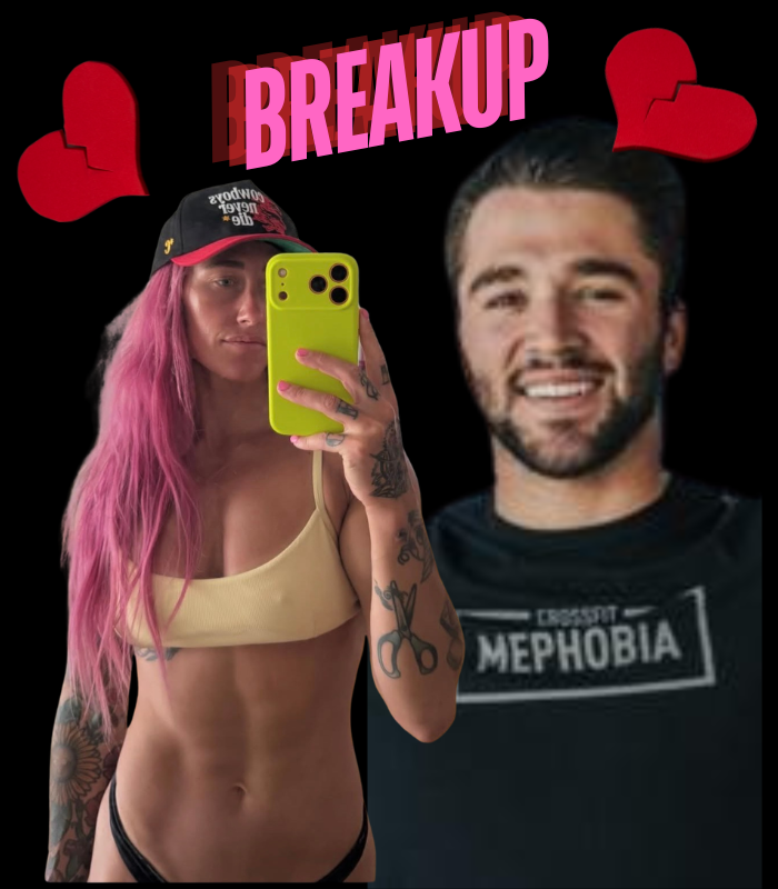 Danielle Brandon and Austin Gooch CrossFit gossip story graphic