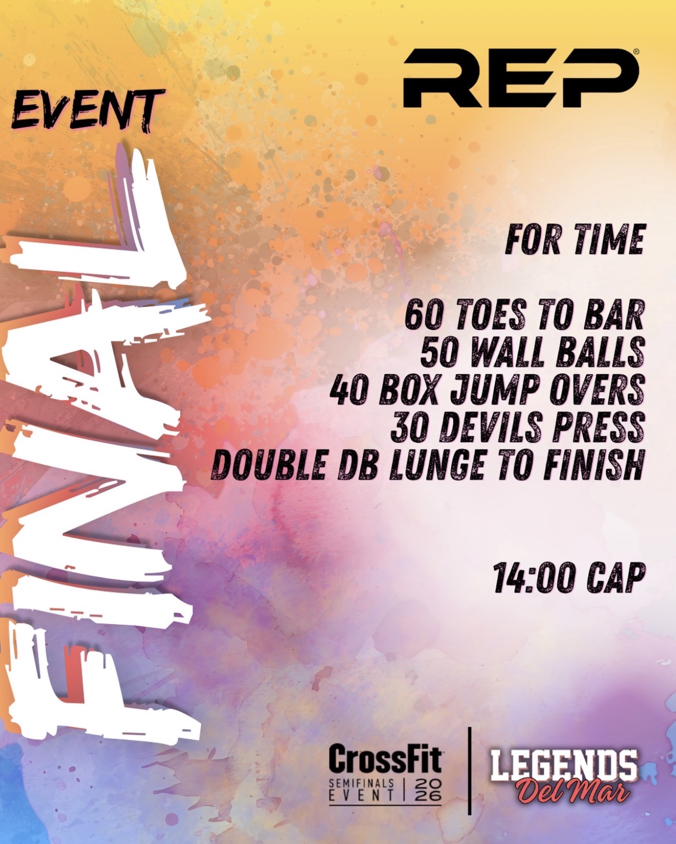 Del Mar Legends final event placeholder card